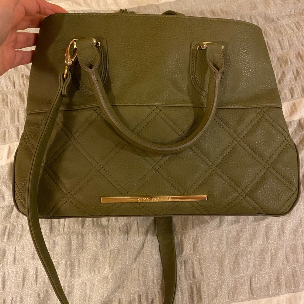Steve Madden Olive Green Purse